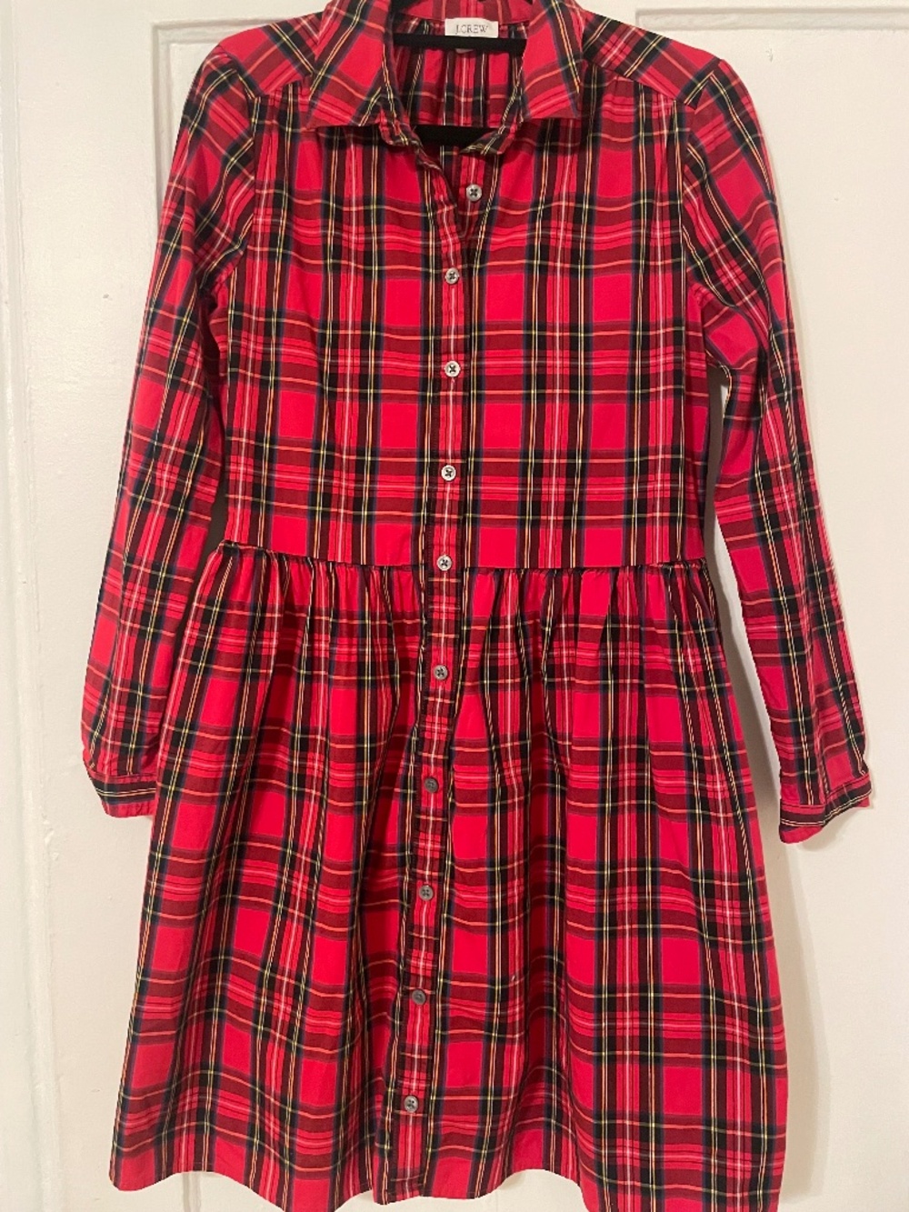 J Crew Factory Plaid Dress